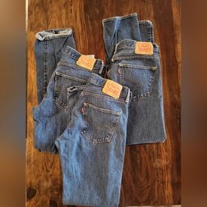 Levi's  501 Blue Men's Jeans
